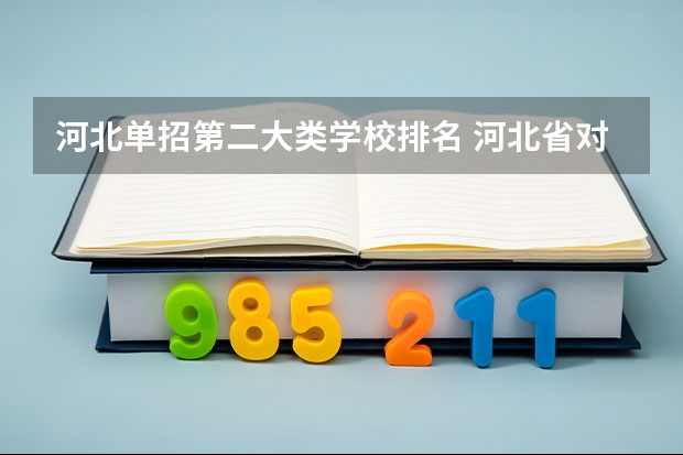 河北单招第二大类学校排名 河北省对口医学类学校排名
