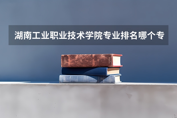 湖南工业职业技术学院专业排名哪个专业好满意度Top10