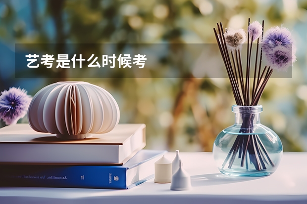 艺考是什么时候考