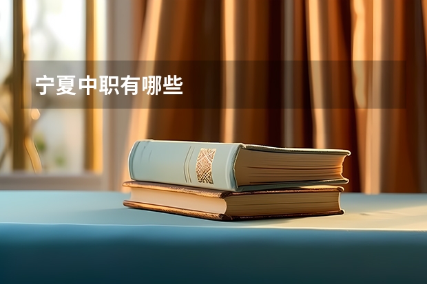 宁夏中职有哪些