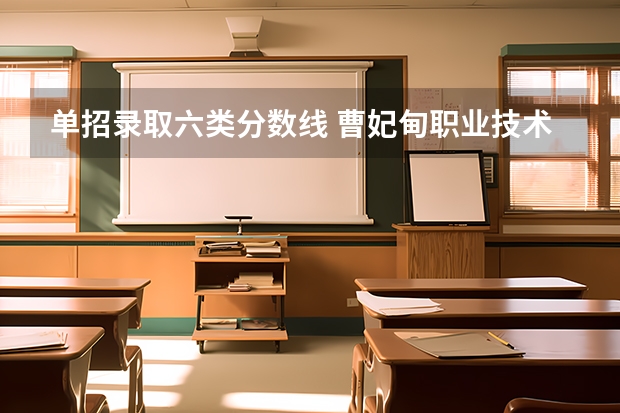 单招录取六类分数线 曹妃甸职业技术学院六类录取分数线