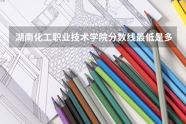 湖南化工职业技术学院分数线最低是多少