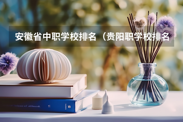 安徽省中职学校排名（贵阳职学校排名）