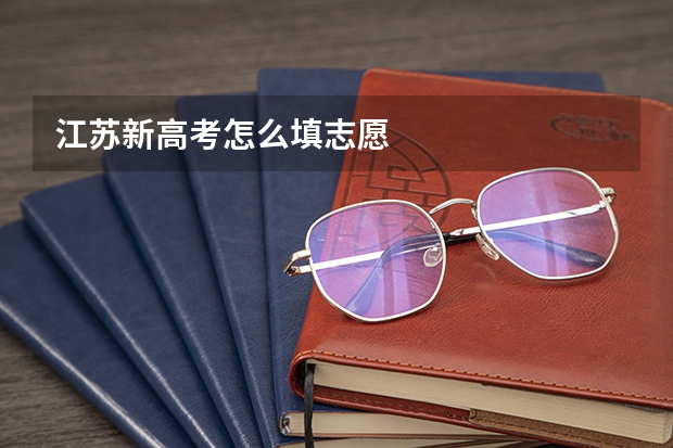 江苏新高考怎么填志愿