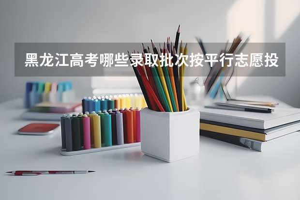 黑龙江高考哪些录取批次按平行志愿投档录取