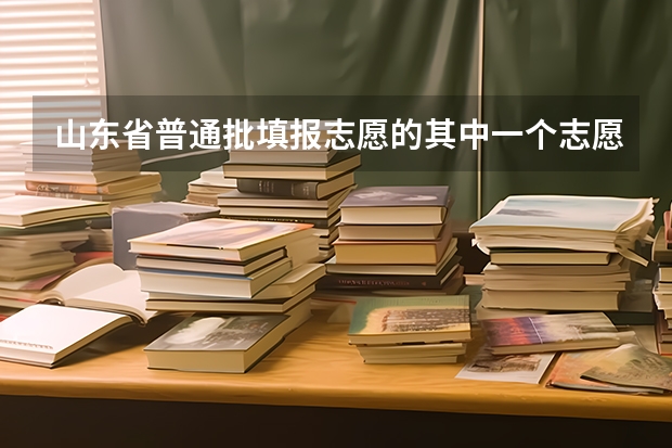 山东省普通批填报志愿的其中一个志愿与提前批填报志愿学校可以相同吗