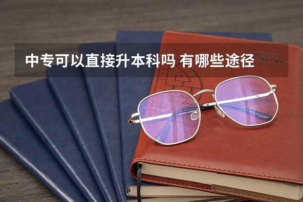 中专可以直接升本科吗 有哪些途径