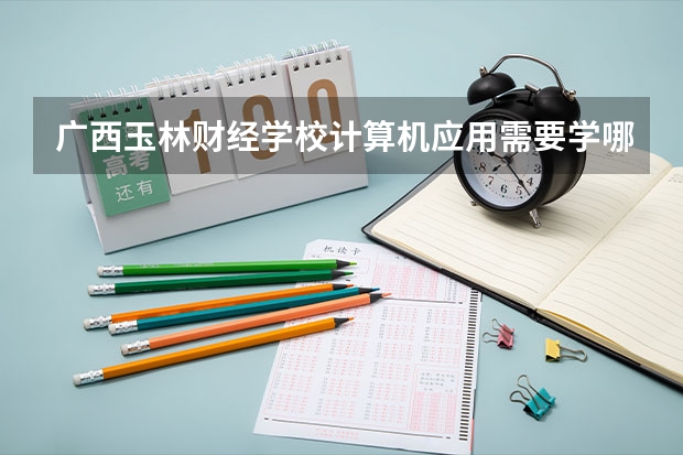 广西玉林财经学校计算机应用需要学哪些课程（专业能力要求）