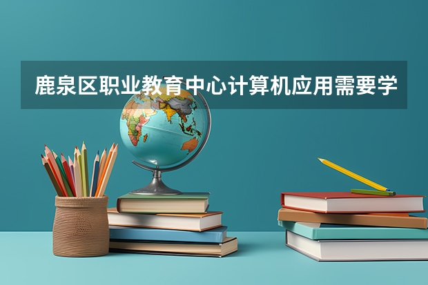 鹿泉区职业教育中心计算机应用需要学哪些课程（专业能力要求）