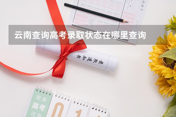 云南查询高考录取状态在哪里查询