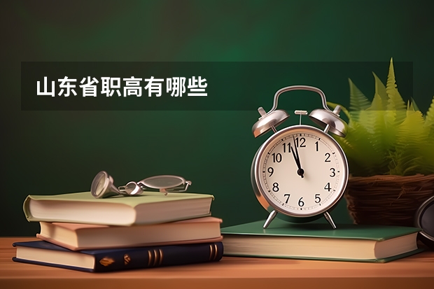 山东省职高有哪些