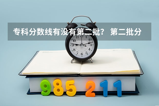 专科分数线有没有第二批? 第二批分数线(第二批分数线初中)