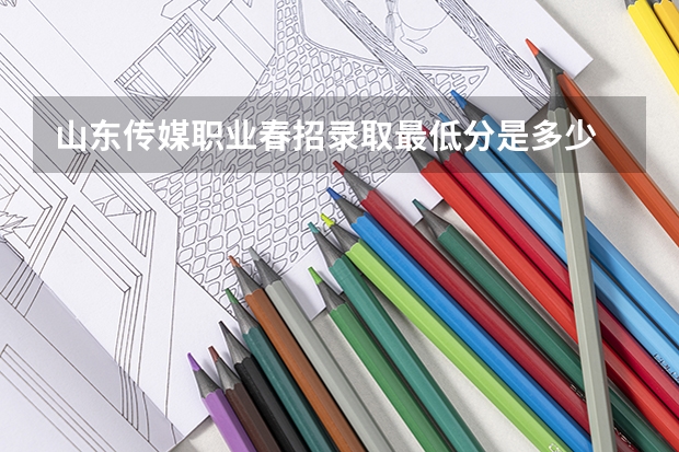 山东传媒职业春招录取最低分是多少