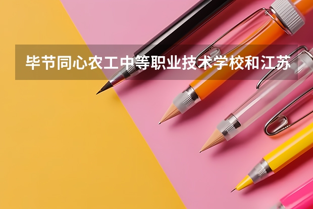 毕节同心农工中等职业技术学校和江苏省惠山中等专业学校哪个好 对比介绍