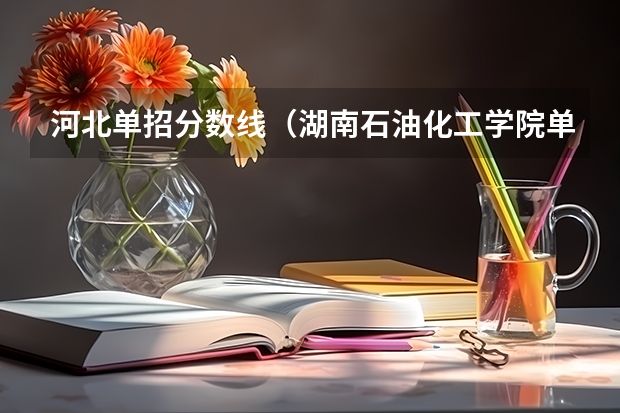 河北单招分数线（湖南石油化工学院单招录取分数线）