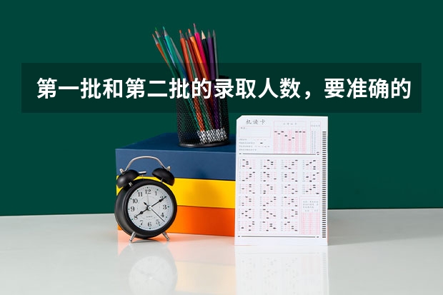 第一批和第二批的录取人数,要准确的,填志愿急需~~~~ 江苏招生考试网中职职教高考第二批次录取要求