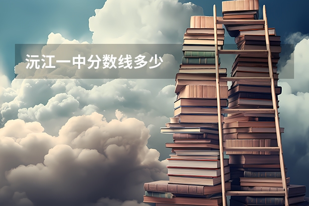 沅江一中分数线多少
