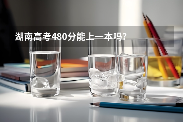 湖南高考480分能上一本吗？