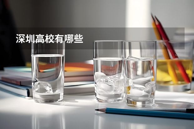 深圳高校有哪些