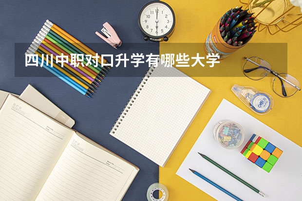 四川中职对口升学有哪些大学