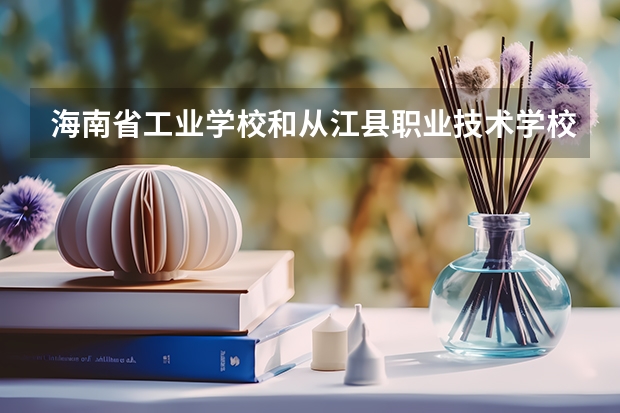 海南省工业学校和从江县职业技术学校哪个好 对比介绍